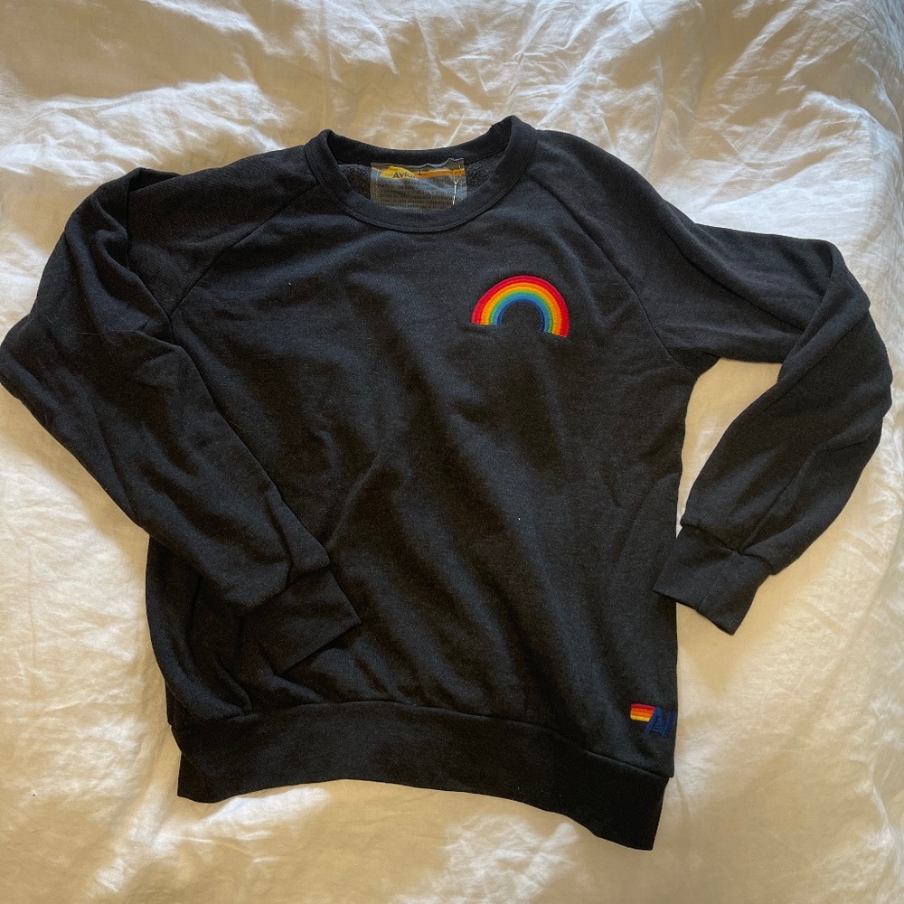 Aviator Nation Rainbow Sweatshirt